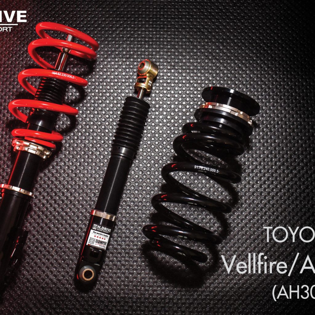 โช๊ค H-Drive S.SPEC สำหรับ Toyota Vellfire/Alphard (AH30)