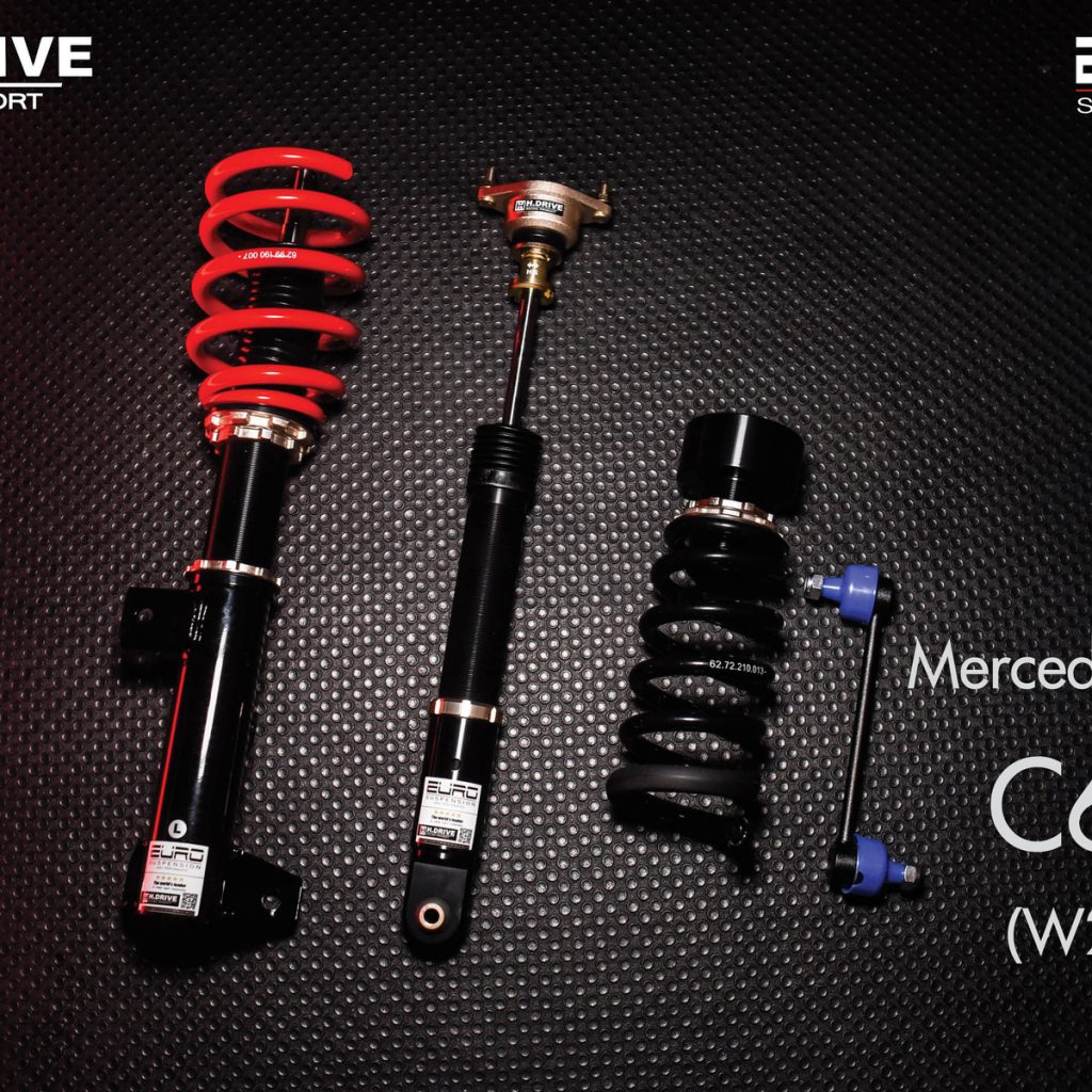 โช๊ค H-Drive EURO SPEC สำหรับ Mercedes-Benz C63 W204
