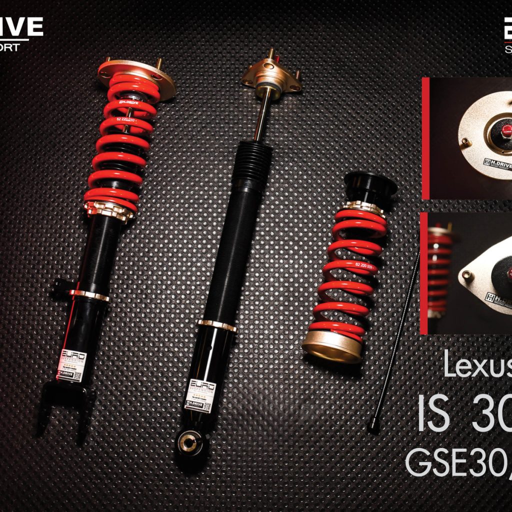 โช๊ค H-Drive EURO SPEC สำหรับ Lexus IS300 RWD (GSE30/31)