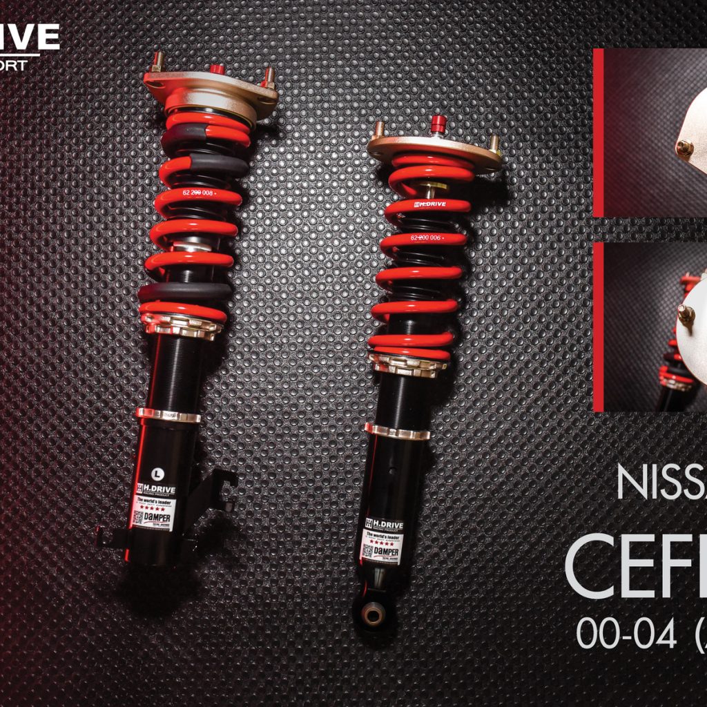 โช๊ค H-Drive S.SPEC สำหรับ Nissan CEFIRO (A33)