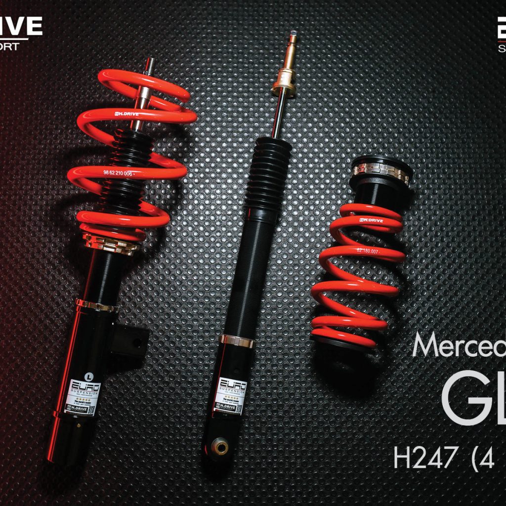 โช๊ค H-Drive EURO SPEC สำหรับ Mercedes-Benz GLA (H247) 4-Matic