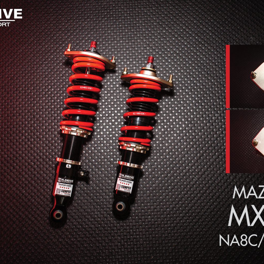 โช๊ค H-Drive S.SPEC สำหรับ Mazda MX-5 (NA8C/NB8C)