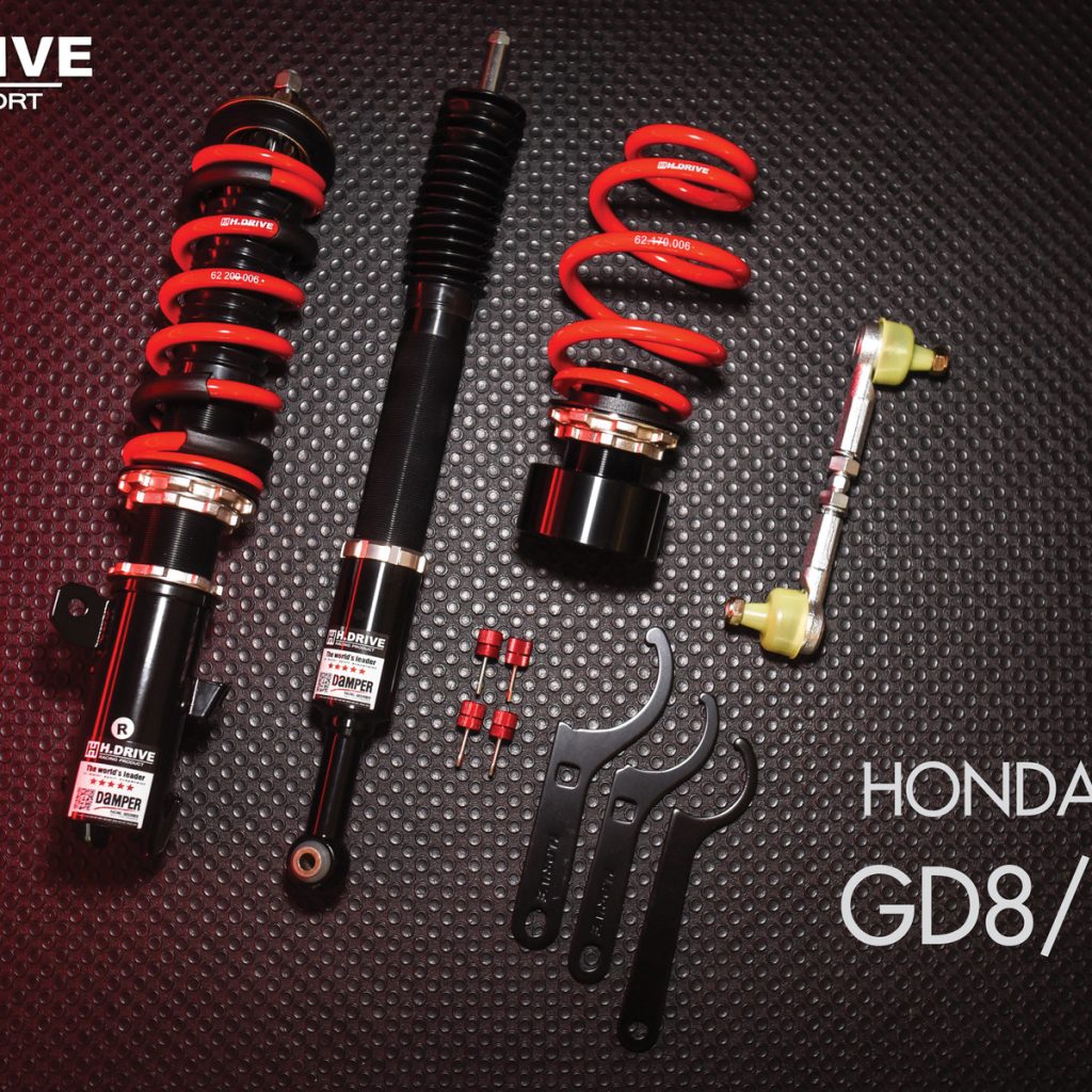 โช๊ค H-Drive S.SPEC สำหรับ Honda City (GD8/GD9)