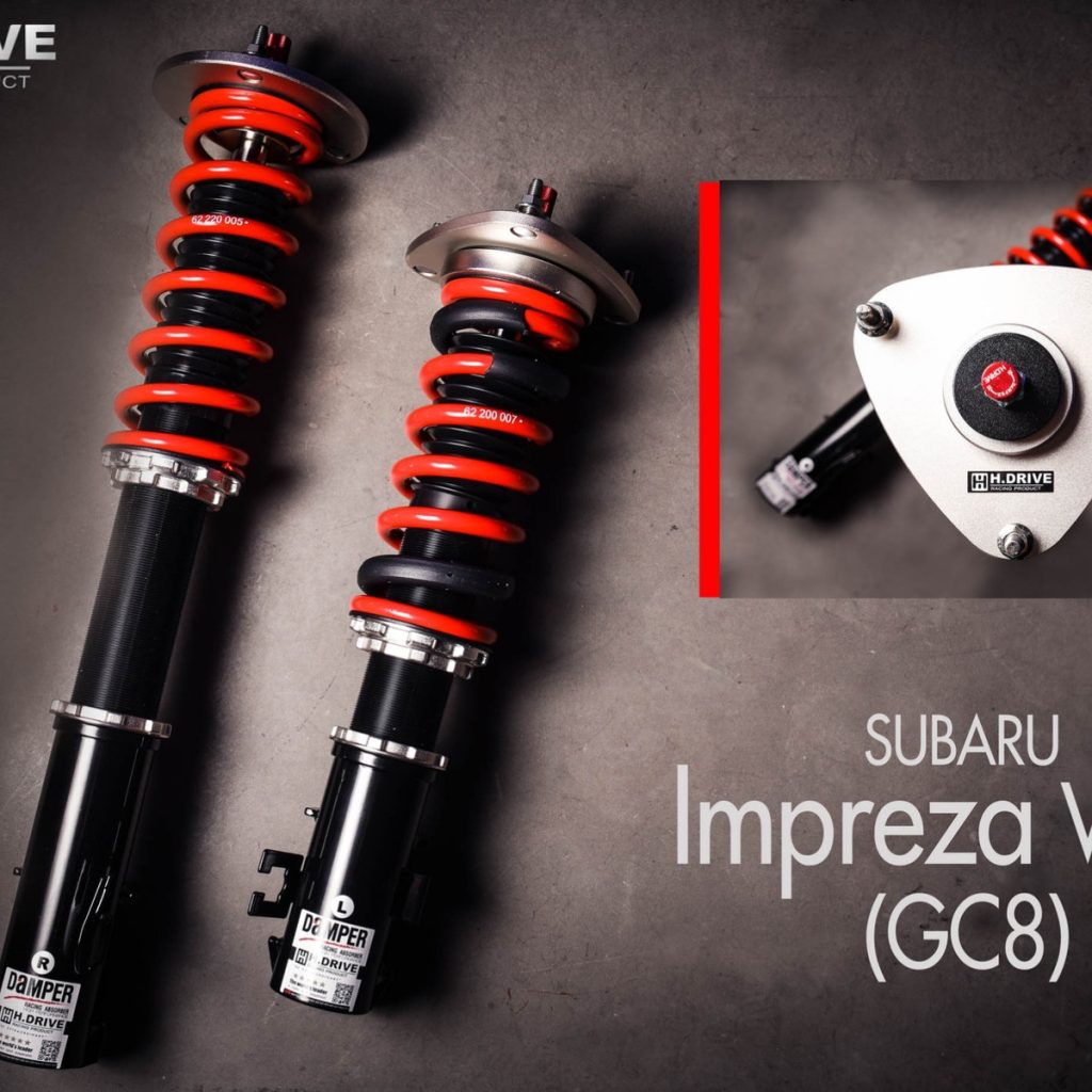 โช๊ค H-Drive S.SPEC สำหรับ Subaru Impreza WRX (GC6/GC8)
