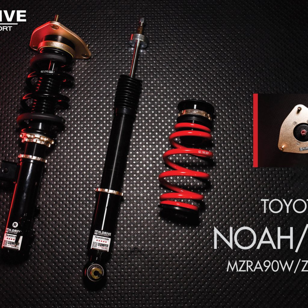 โช๊ค H-Drive S.SPEC สำหรับ Toyota NOAH/VOXY (MZRA90W/ZWR90W)
