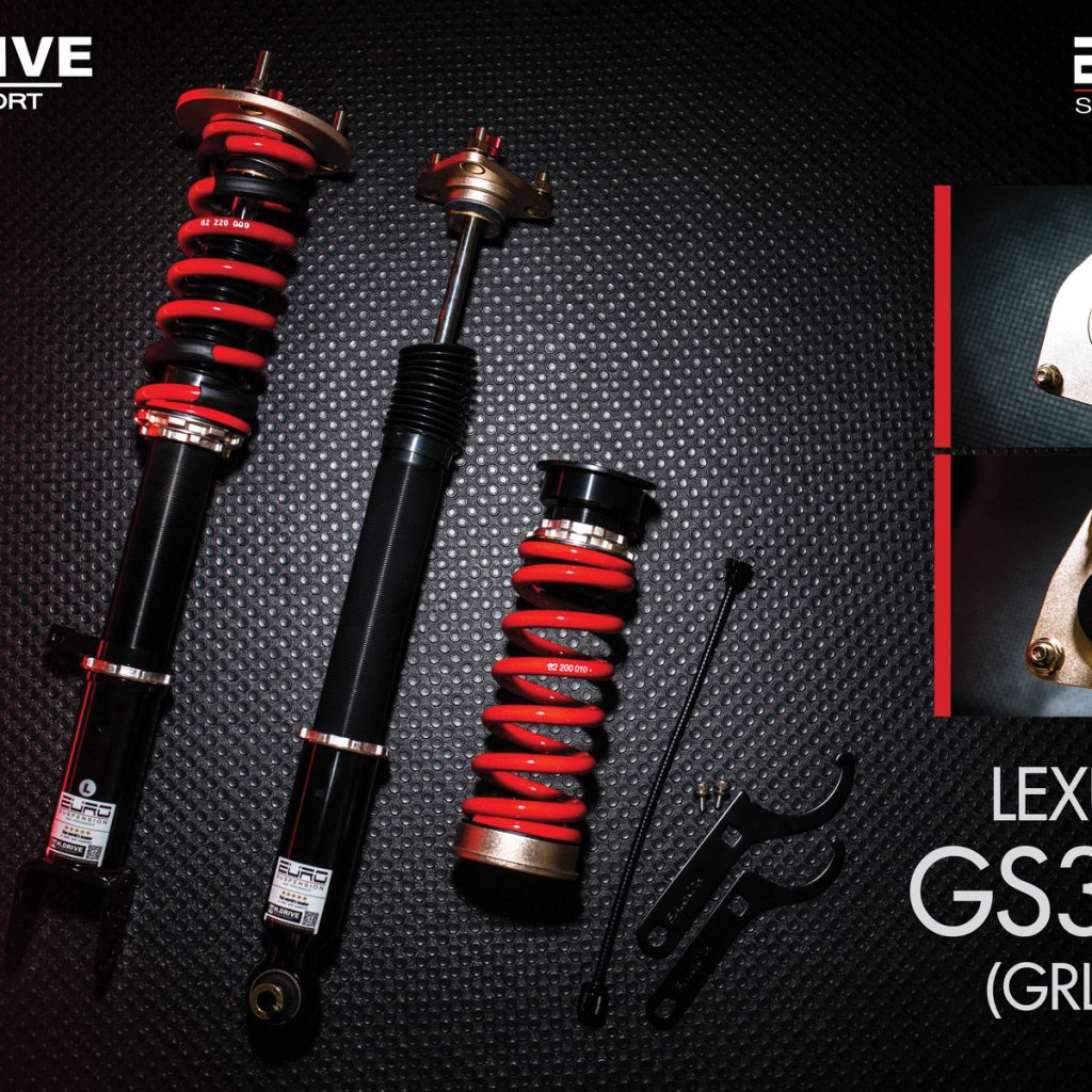 โช๊ค H-Drive EURO SPEC สำหรับ Lexus GS350 (GRL15)