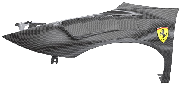 แก้มข้างหน้า Ferrari SF90 Stradale 1016 Industries