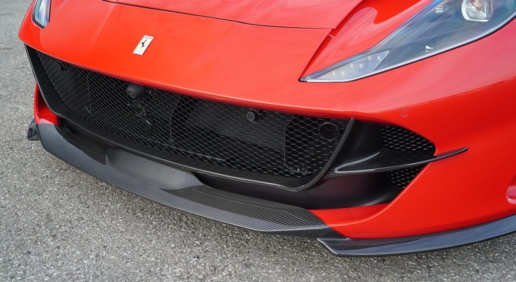 ชิ้นเสริมกันชนหน้า Ferrari 812 GTS Novitec