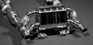 ชุดท่อไอเสีย Ferrari F430 Scuderia/16M Capristo Valved Exhaust Cat Spares + Heat
