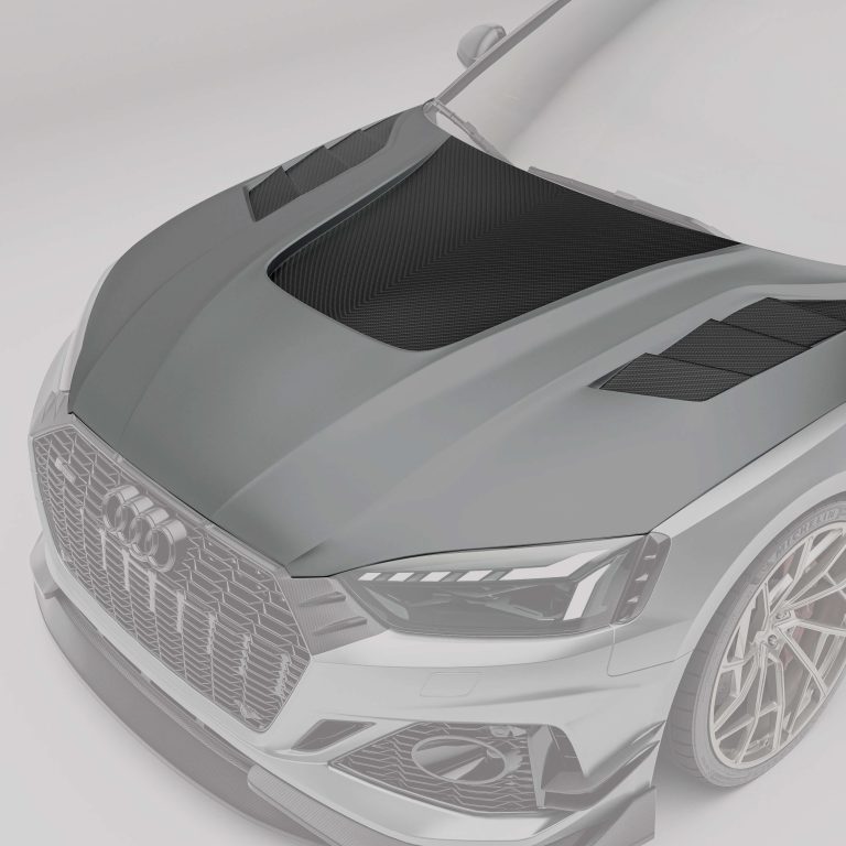 ฝากระโปรงหน้าคาร์บอนไฟเบอร์ Audi RS5 B9.5 Coupe RevoZport