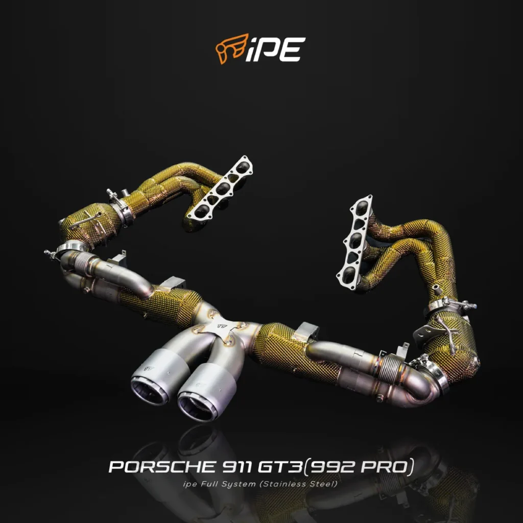 ท่อไอเสีย PORSCHE 911 992 GT3 Full iPE