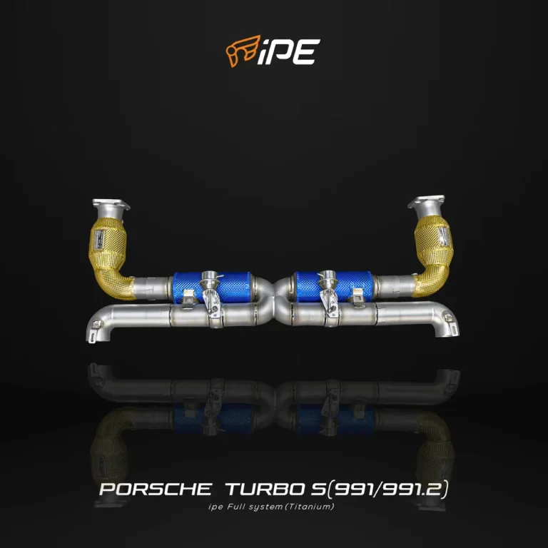 ท่อไอเสีย PORSCHE 911 991 Turbo Turbo S Titanium iPE