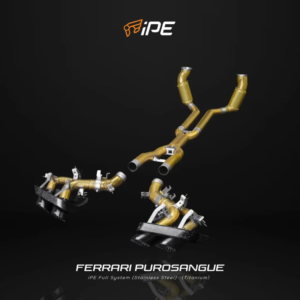 ท่อไอเสีย Ferrari Purosangue Titanium iPE