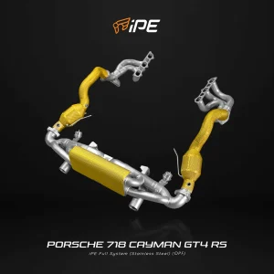 ท่อไอเสีย PORSCHE 718 Cayman GT4 RS iPE