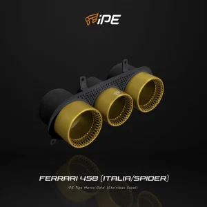 Exhaust Ferrari 458 Italia Spider Titanium iPE
