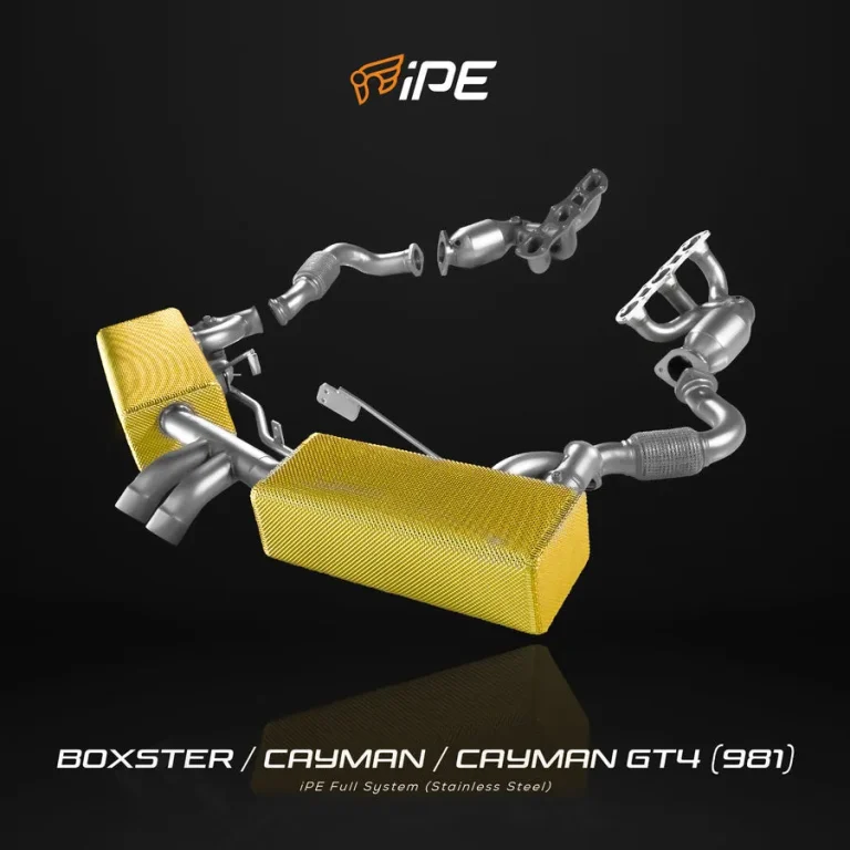ท่อไอเสีย PORSCHE 718 981 Boxster Cayman Cayman GT4 iPE