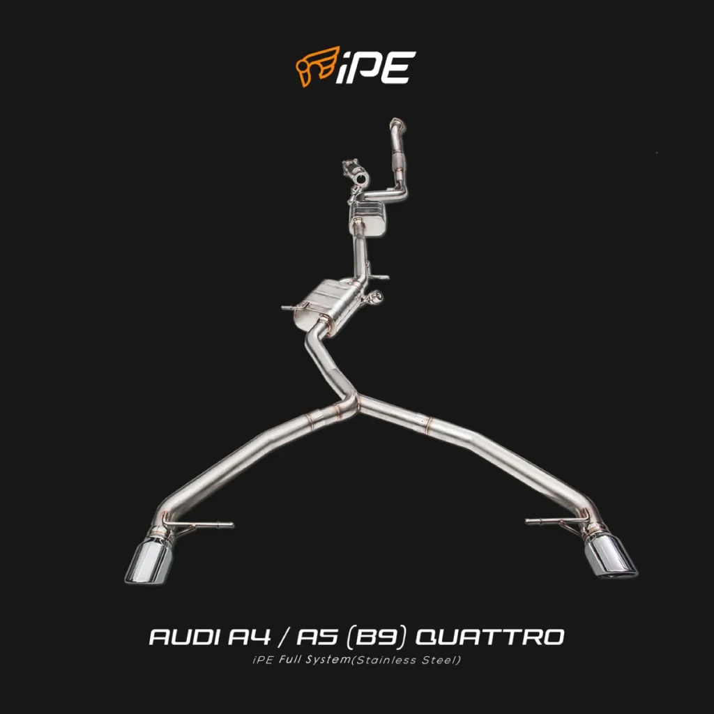ท่อไอเสีย AUDI A4 B9 A5 Quattro iPE