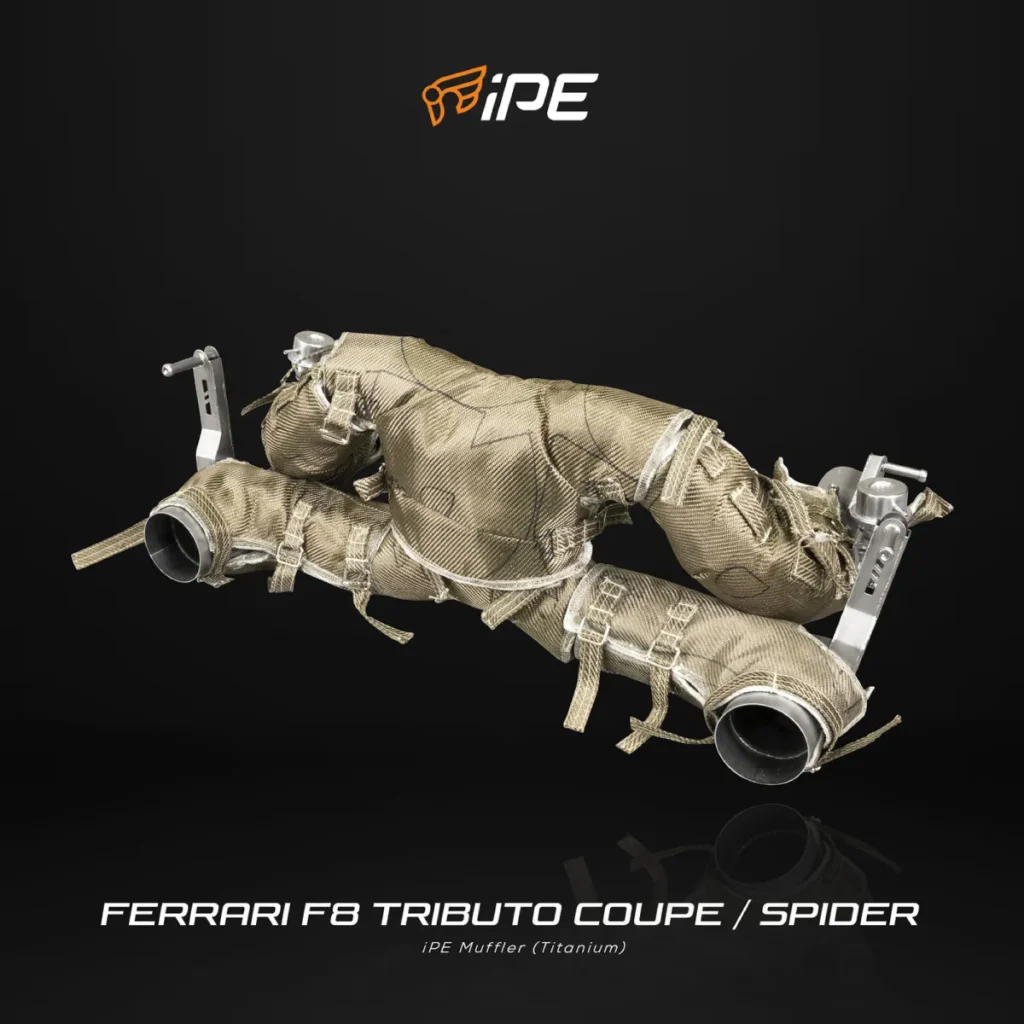 ท่อไอเสีย Ferrari F8 Tributo Coupe Spider Titanium iPE