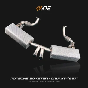 Exhaust PORSCHE 718 987 Boxster Cayman 987 iPE