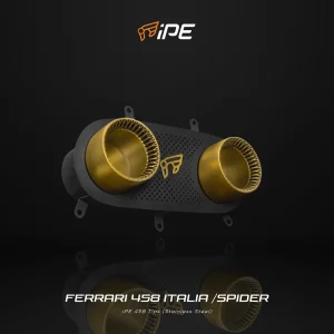 Exhaust Ferrari 458 Italia Spider iPE