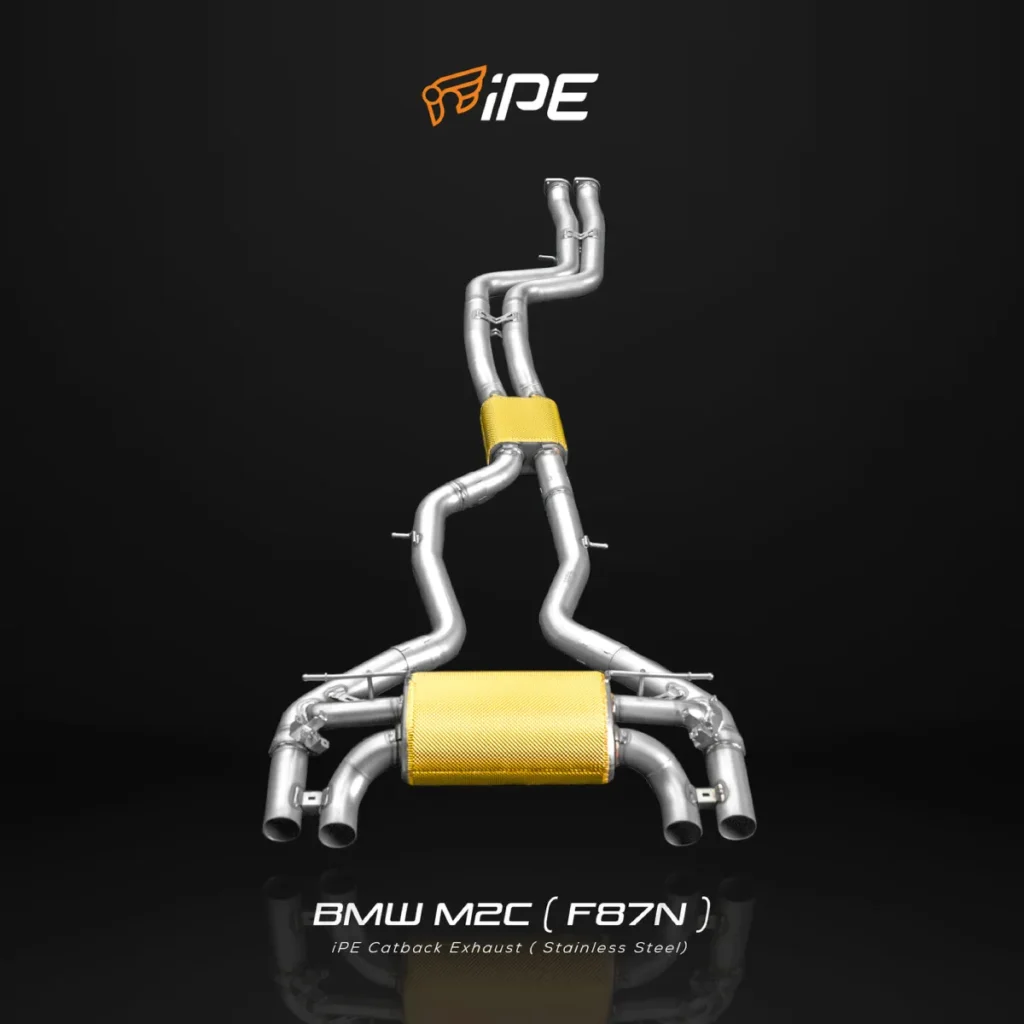 ท่อไอเสีย BMW M2 F87 Competition iPE