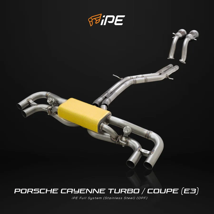 ท่อไอเสีย PORSCHE Cayenne 9Y0 Turbo 4.0T Turbo Coupe 4.0T iPE