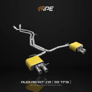 排气管 AUDI A6 C8 3.0T 55 TFSI iPE