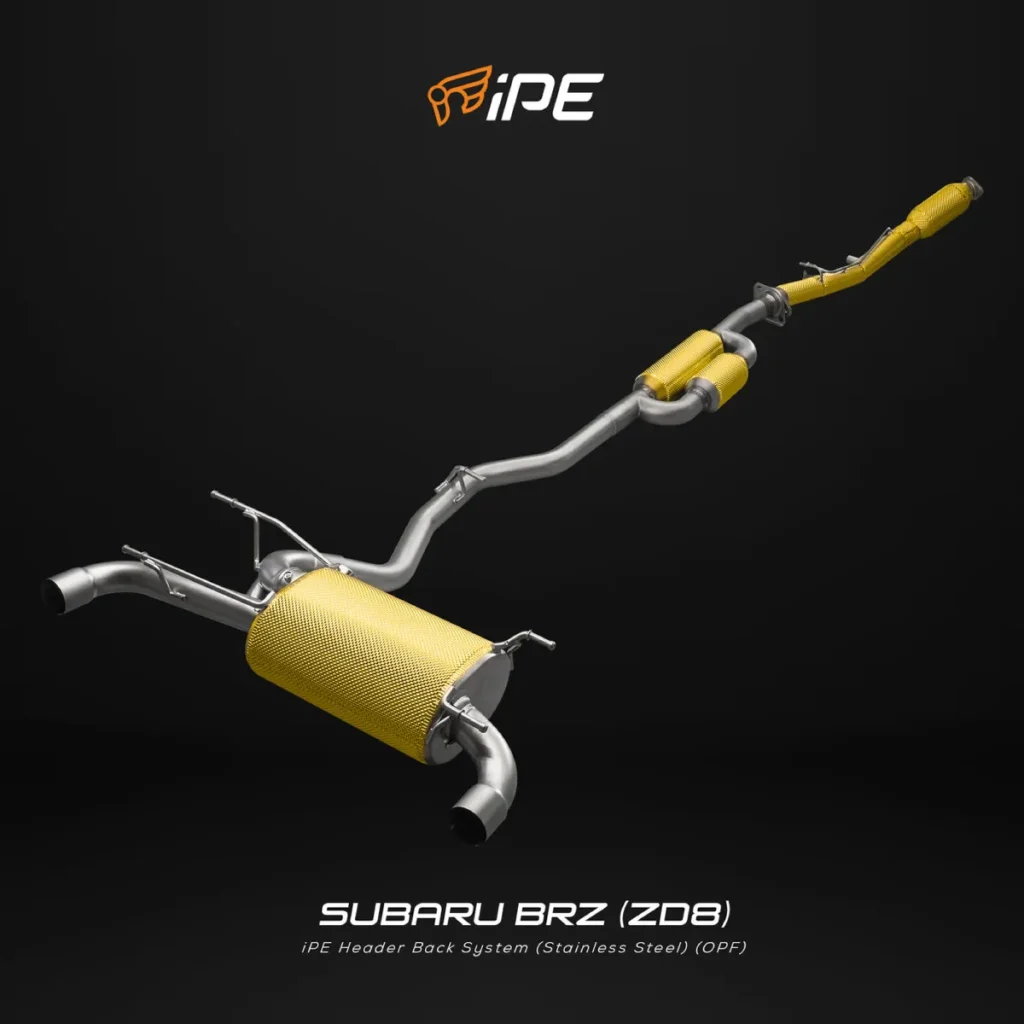 ท่อไอเสีย Subaru BRZ ZD8 iPE