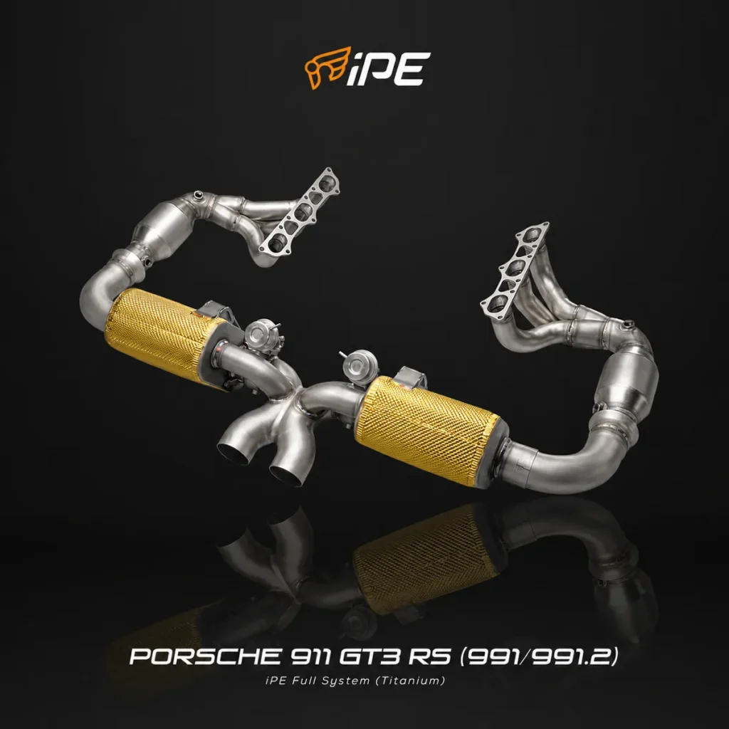 ท่อไอเสีย PORSCHE 911 991 GT3 RS Titanium iPE