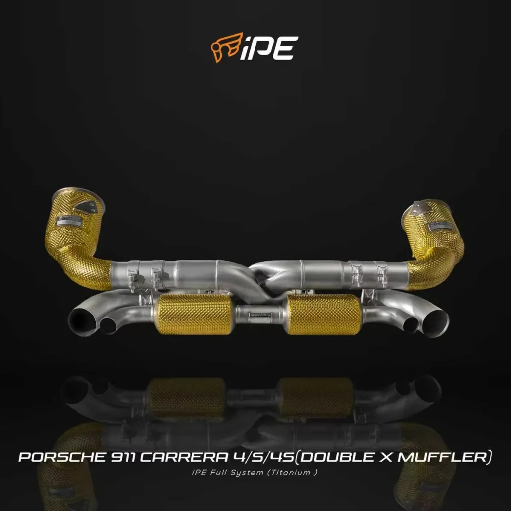 ท่อไอเสีย PORSCHE 911 992 Carrera 4 S 4S GTS Titanium iPE