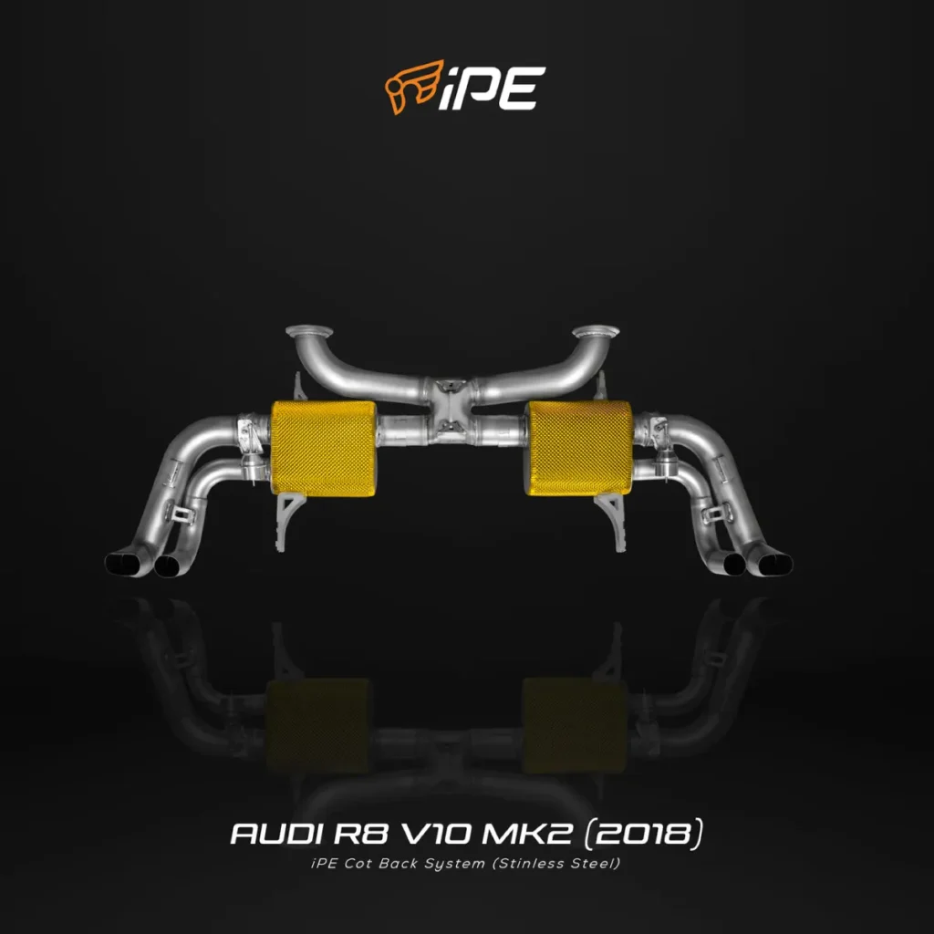 ท่อไอเสีย AUDI R8 Type 4S V10 V10 PLUS MK2 iPE