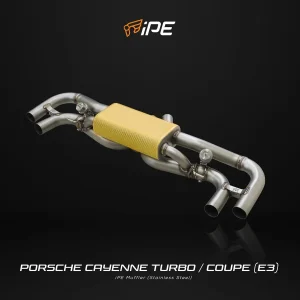 Exhaust PORSCHE Cayenne 9Y0 Turbo 4.0T Turbo Coupe 4.0T iPE