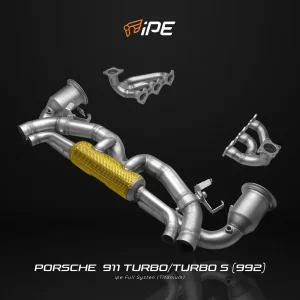 ท่อไอเสีย PORSCHE 911 992 Turbo Turbo S Titanium iPE