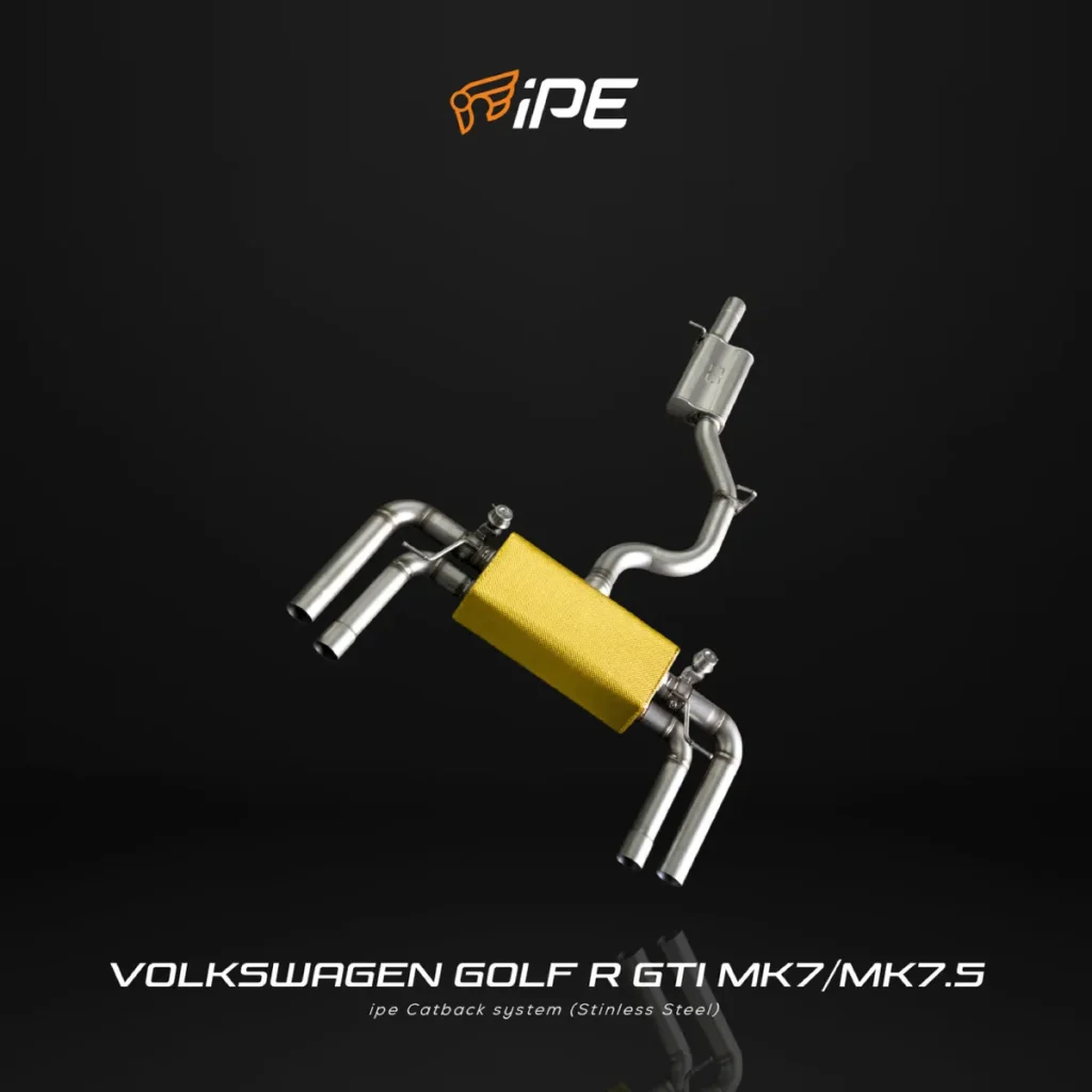 ท่อไอเสีย Volkswagen GOLF MK7 R Mk7.5 iPE