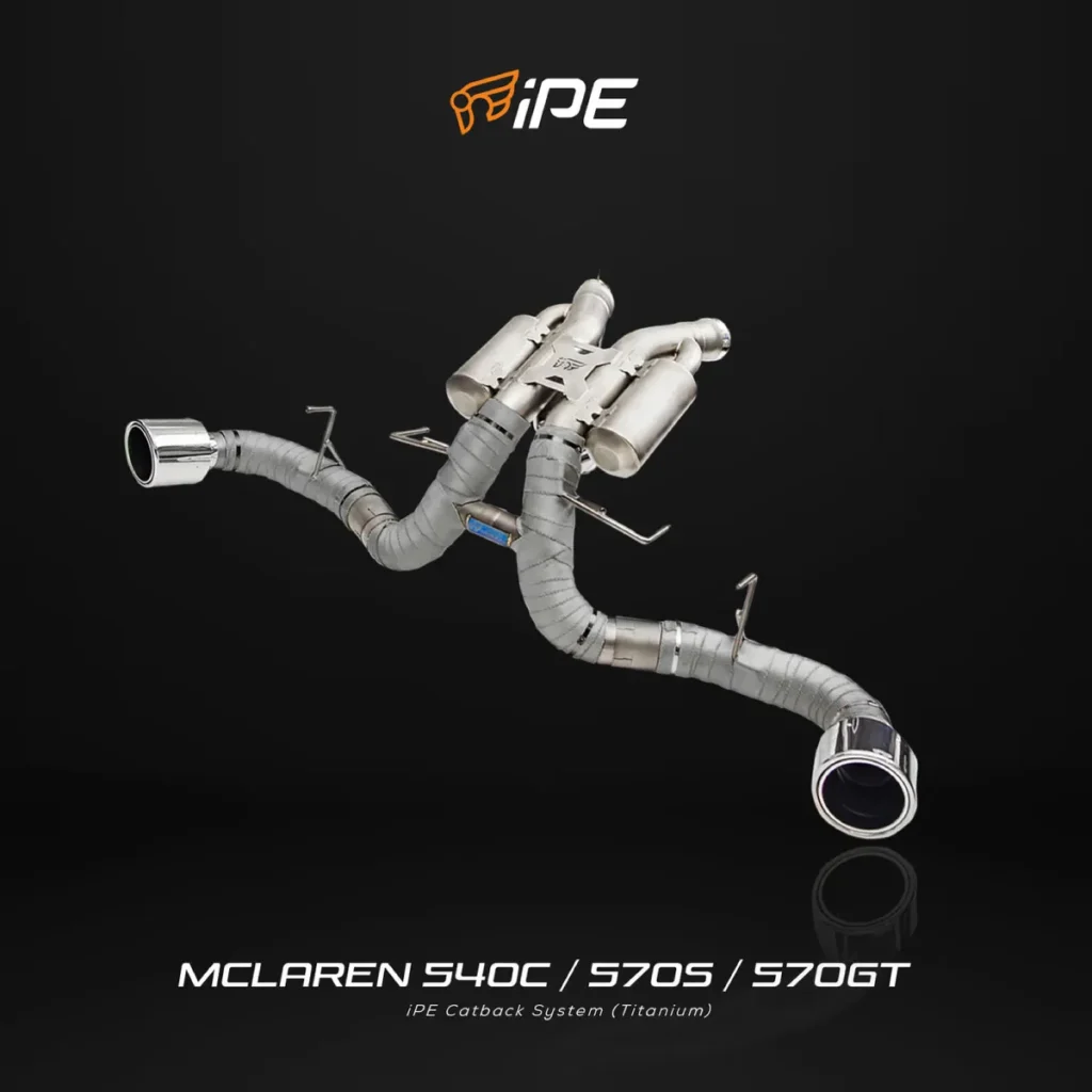ท่อไอเสีย McLaren 570GT 540C 570S Titanium iPE