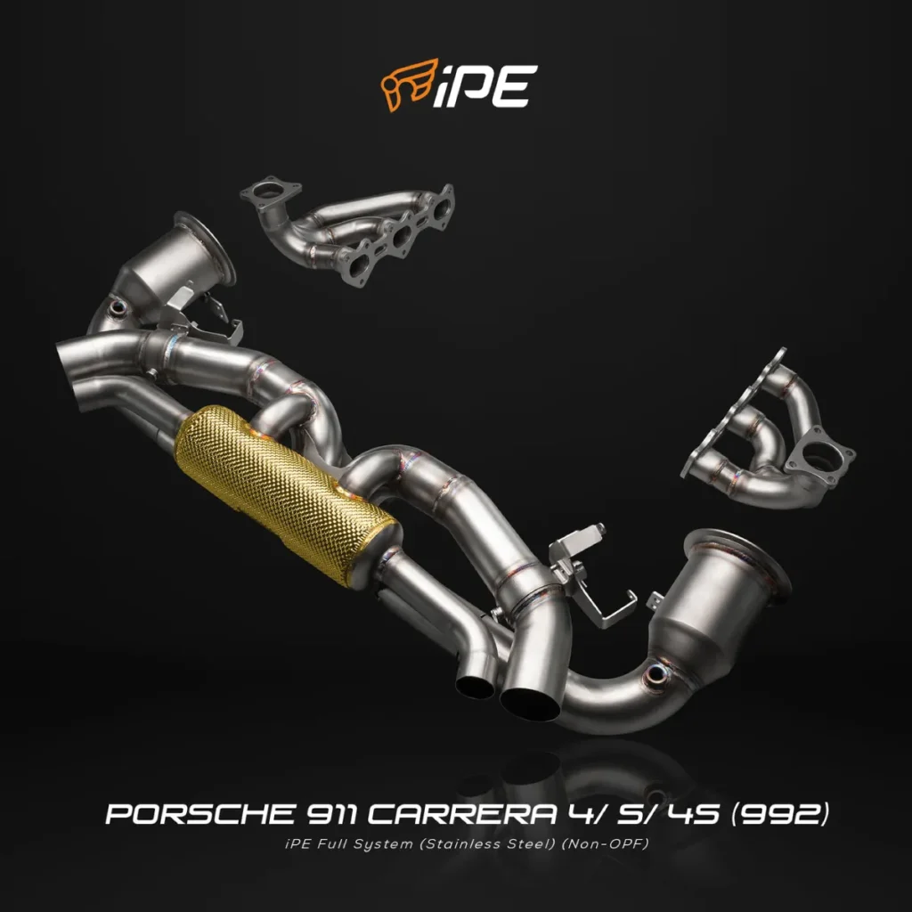 ท่อไอเสีย PORSCHE 911 992 Carrera 4 S 4S GTS iPE