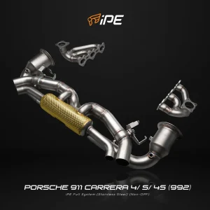 ท่อไอเสีย PORSCHE 911 992 Carrera 4 S 4S GTS iPE