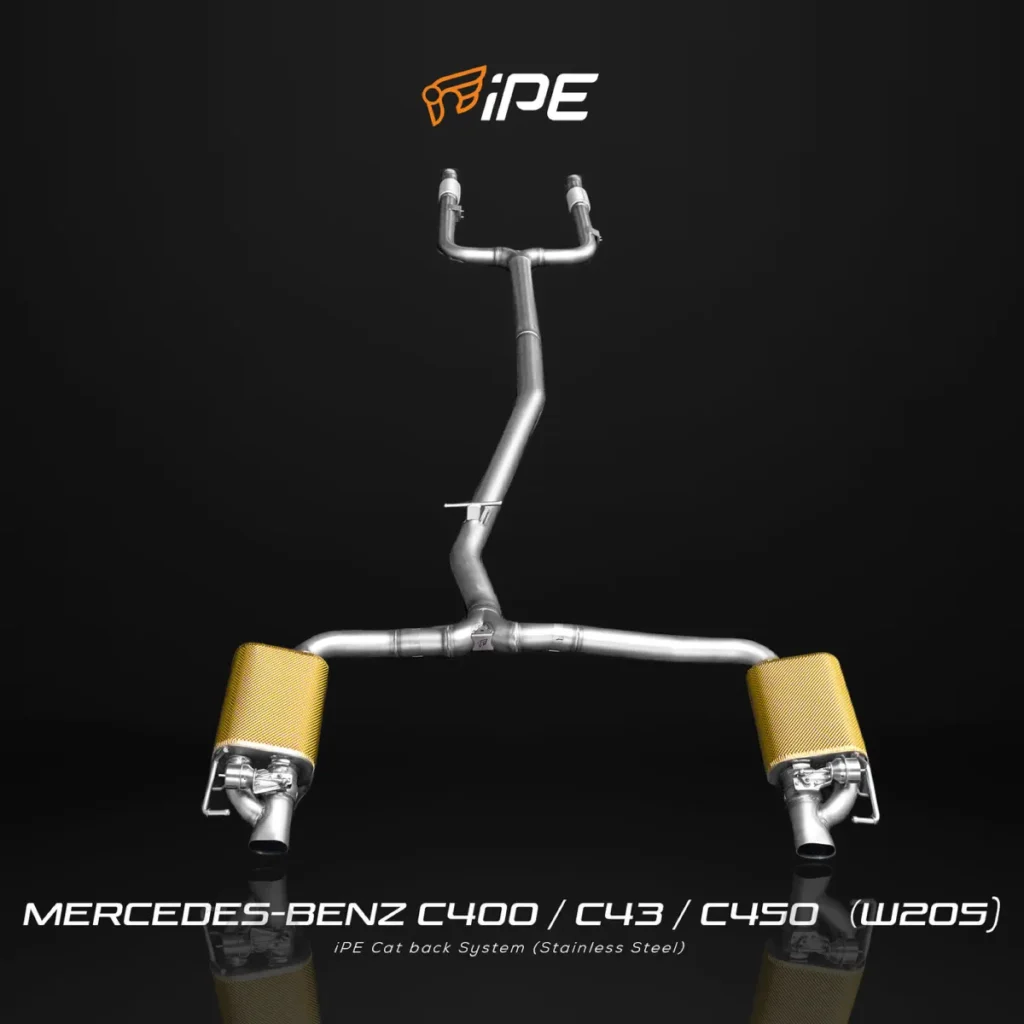 ท่อไอเสีย MERCEDES BENZ C-Class W205 Mercedes-Benz AMG C43 C450 C400 iPE