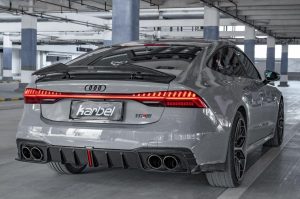 ดิฟฟิวเซอร์ Carbon Fiber Audi S7 A7 S Line A7 C8 ทรง Karbel V2 S-Line