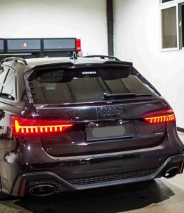 สปอยเลอร์ Carbon Fiber Audi A6 Allroad C8 ทรง Karbel ปี 2020-ON