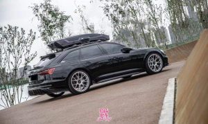 สปอยเลอร์ Carbon Fiber Audi A6 Allroad C8 ทรง Karbel ปี 2020-ON