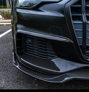 ชิ้นตกแต่งคาร์บอน Carbon Fiber Audi A6 Allroad C8 ทรง Karbel ปี 2020-ON