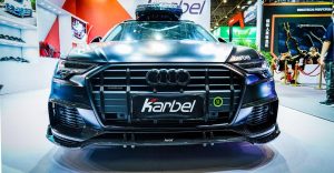 ชิ้นตกแต่งคาร์บอน Carbon Fiber Audi A6 Allroad C8 ทรง Karbel ปี 2020-ON