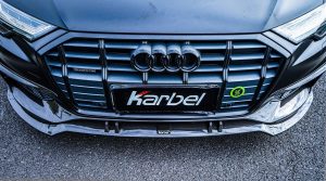 ชิ้นตกแต่งคาร์บอน Carbon Fiber Audi A6 Allroad C8 ทรง Karbel ปี 2020-ON