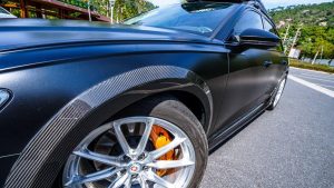 ซุ้มล้อ-แก้มข้าง Carbon Fiber Audi A6 Allroad C8 ทรง Karbel ปี 2020-ON