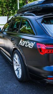 ซุ้มล้อ-แก้มข้าง Carbon Fiber Audi A6 Allroad C8 ทรง Karbel ปี 2020-ON