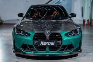 ชิ้นตกแต่งคาร์บอน Carbon Fiber BMW M3 G80 M4 G82 G83 ทรง Karbel ปี 2021-ON