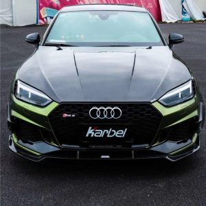 ฝากระโปรงหน้า Carbon Fiber Audi RS5 S5 A5 B9 B9.5 ทรง Karbel ปี 2017-2025