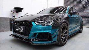 ฝากระโปรงหน้า Carbon Fiber Audi RS3 S3 A3 8V/8V.5 ทรง Karbel V2
