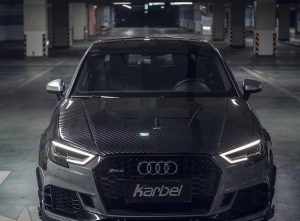 ฝากระโปรงหน้า Carbon Fiber Audi RS3 S3 A3 8V/8V.5 ทรง Karbel V2